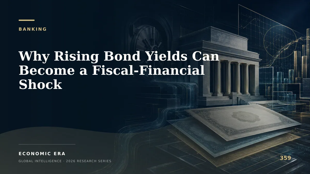 Why Rising Bond Yields Can Become a Fiscal-Financial Shock