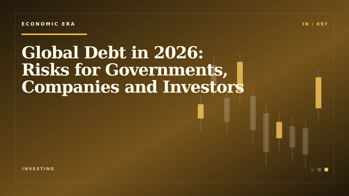 Global Debt in 2026: Risks for Governments, Companies and Investors