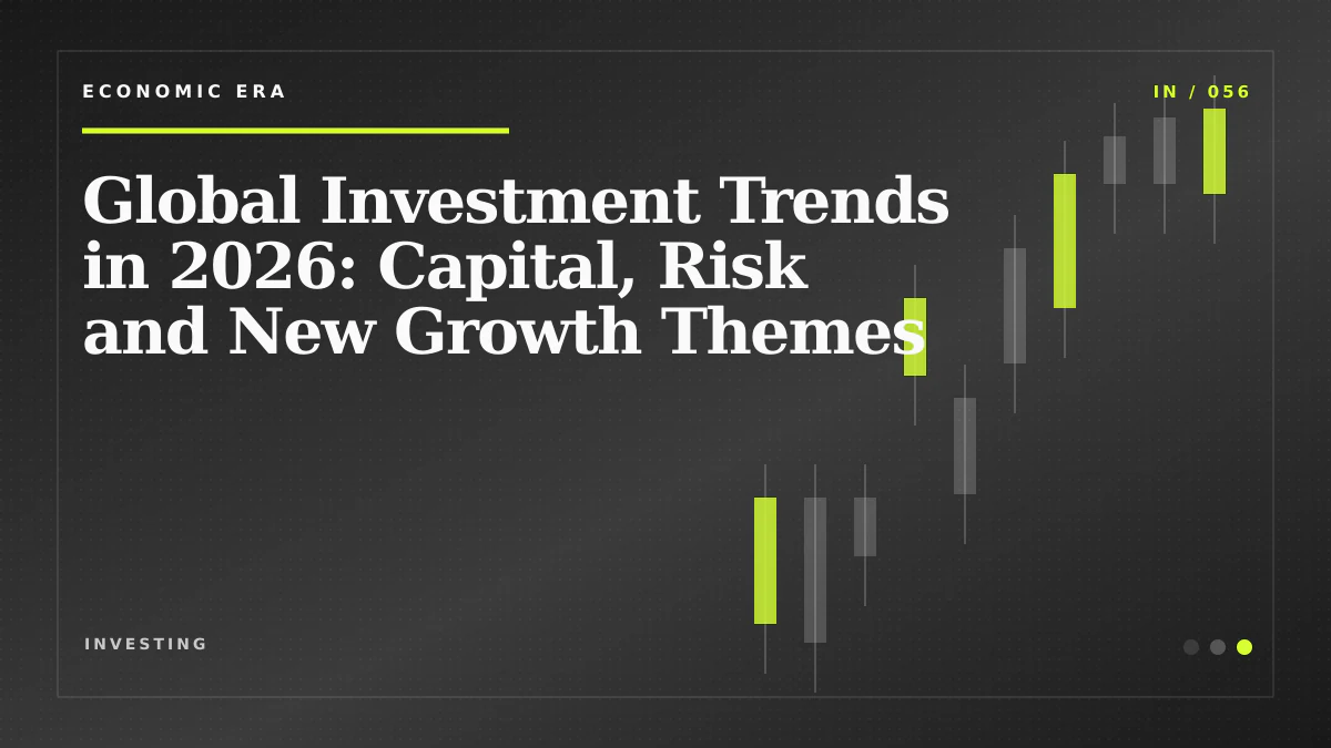 Global Investment Trends in 2026: Capital, Risk and New Growth Themes