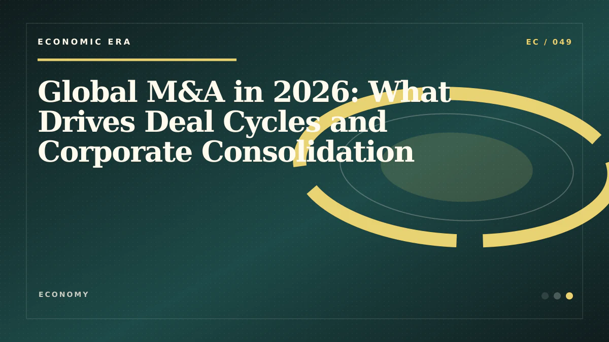 Global M&A in 2026: What Drives Deal Cycles and Corporate Consolidation