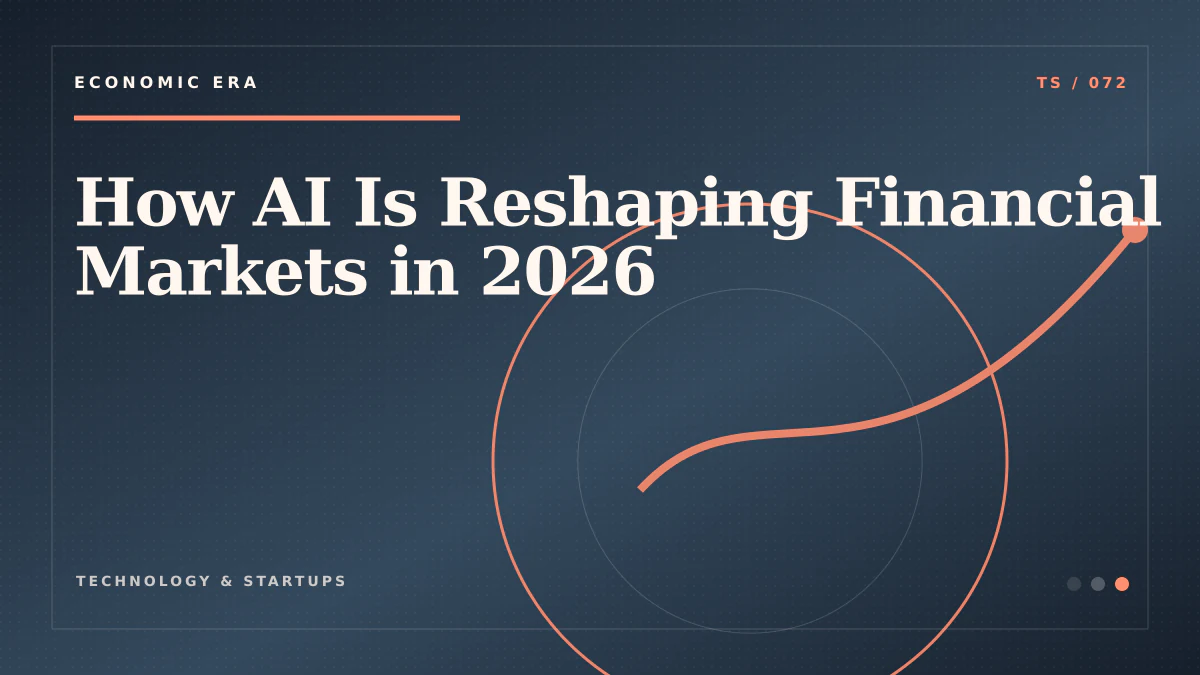 How AI Is Reshaping Financial Markets in 2026