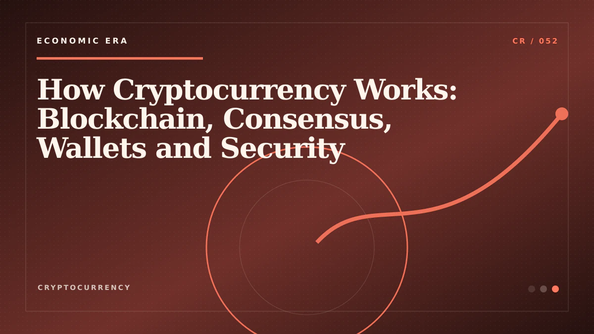 How Cryptocurrency Works: Blockchain, Consensus, Wallets and Security
