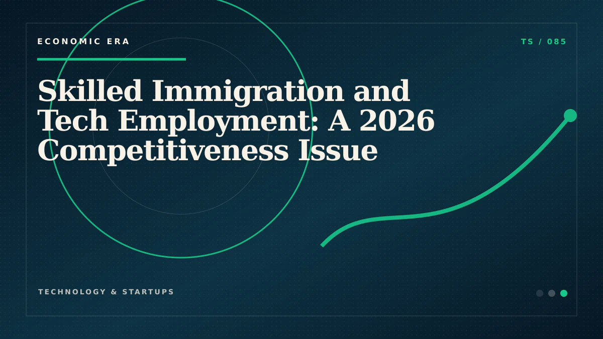 Skilled Immigration and Tech Employment: A 2026 Competitiveness Issue