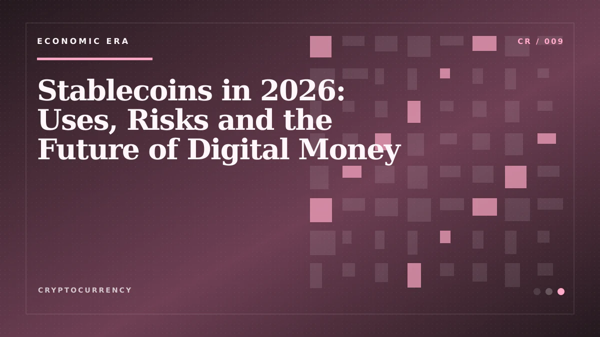 Stablecoins in 2026: Uses, Risks and the Future of Digital Money