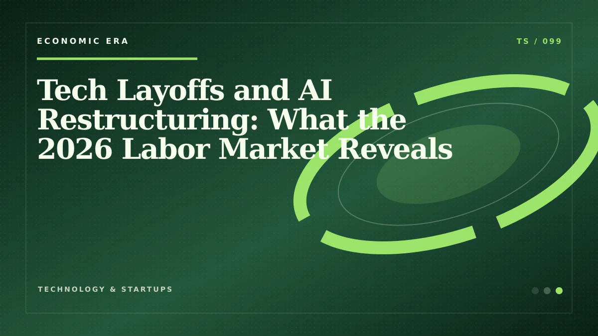Tech Layoffs and AI Restructuring: What the 2026 Labor Market Reveals