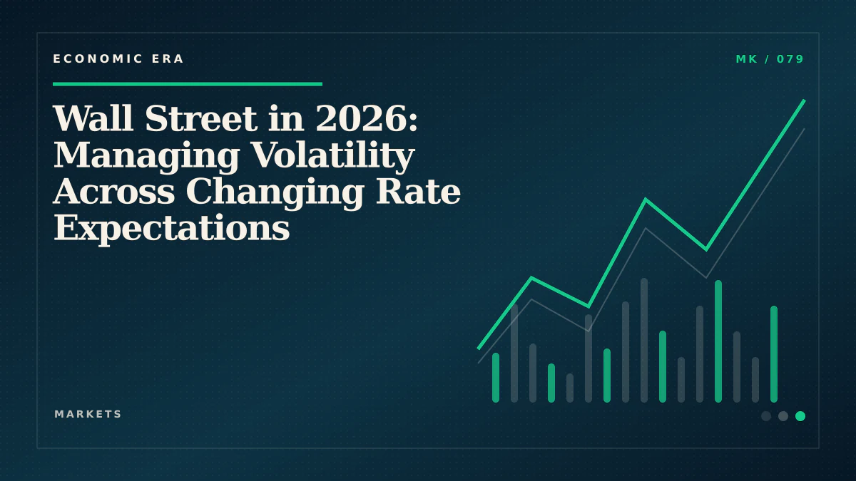 Wall Street in 2026: Managing Volatility Across Changing Rate Expectations